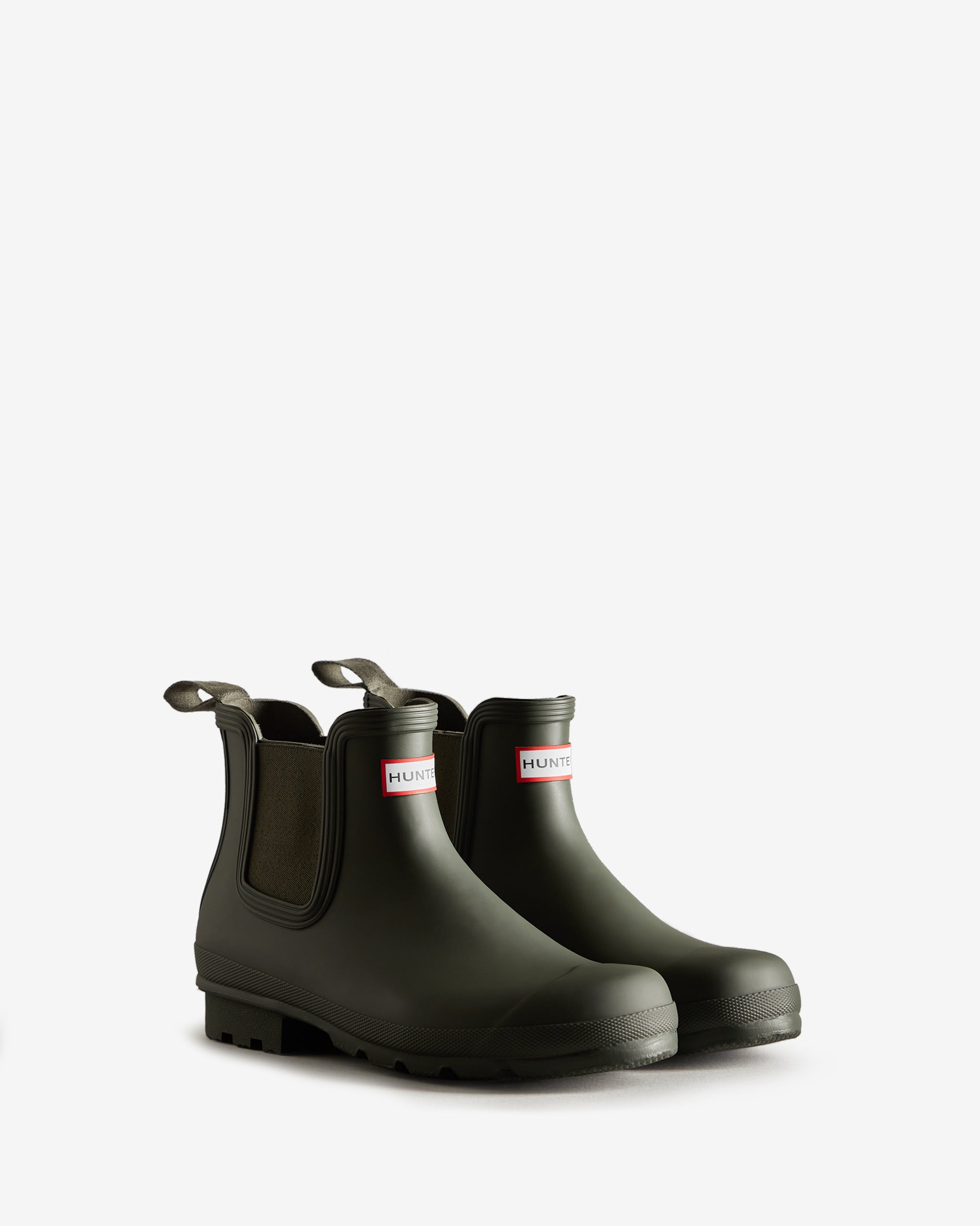 Hunter Boots Men's Original Chelsea Boots Dark Olive – Hunter