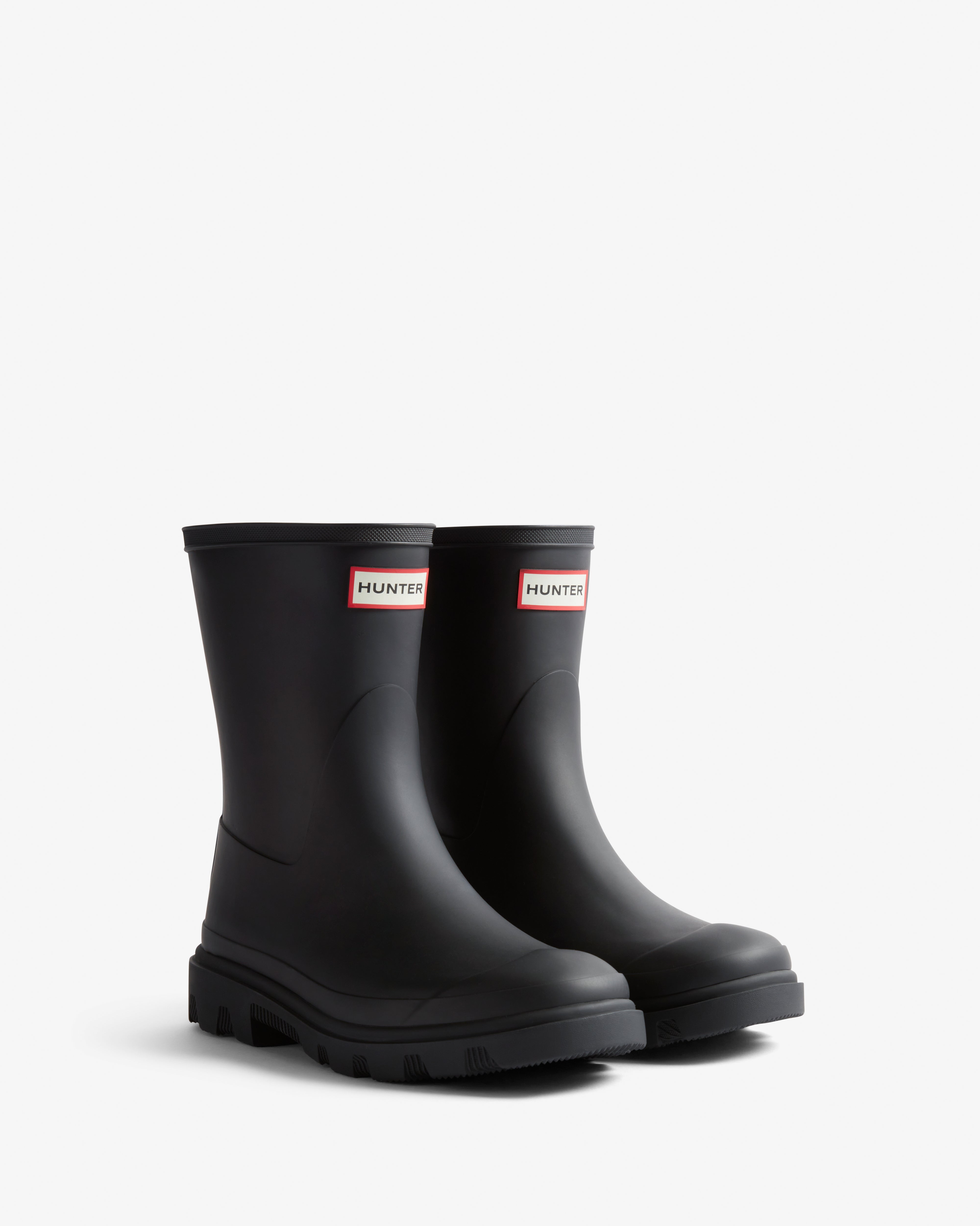 Hunter Boots Unisex Downpour Short Boot Black – Hunter Boots Nordic