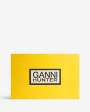 GANNI x Hunter Unisex Downpour Adjustable Boot Dark Olive / Black
