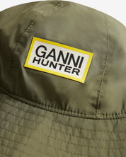 GANNI X Hunter Waterproof Bucket Hat Ganni Green