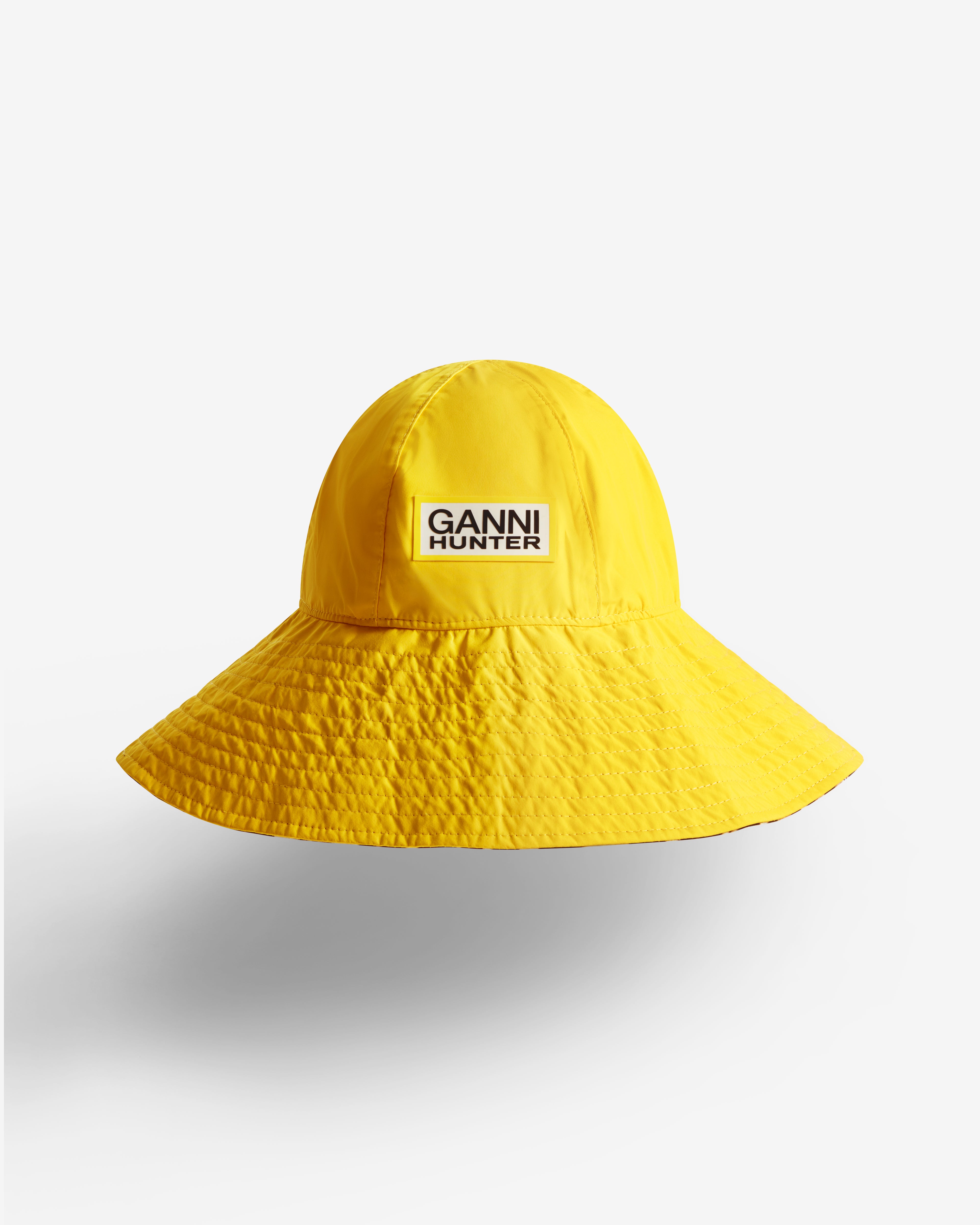 GANNI X Hunter Waterproof Bucket Hat Lemon