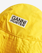 GANNI X Hunter Waterproof Bucket Hat Lemon