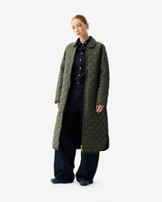Fionn Long Quilted Jacket Kambaba