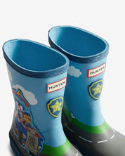 Hunter Boots X Paw Patrol Chase Rubber Boots Borealis Blue