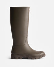 Unisex Downpour Tall Boot Chocolate Brown