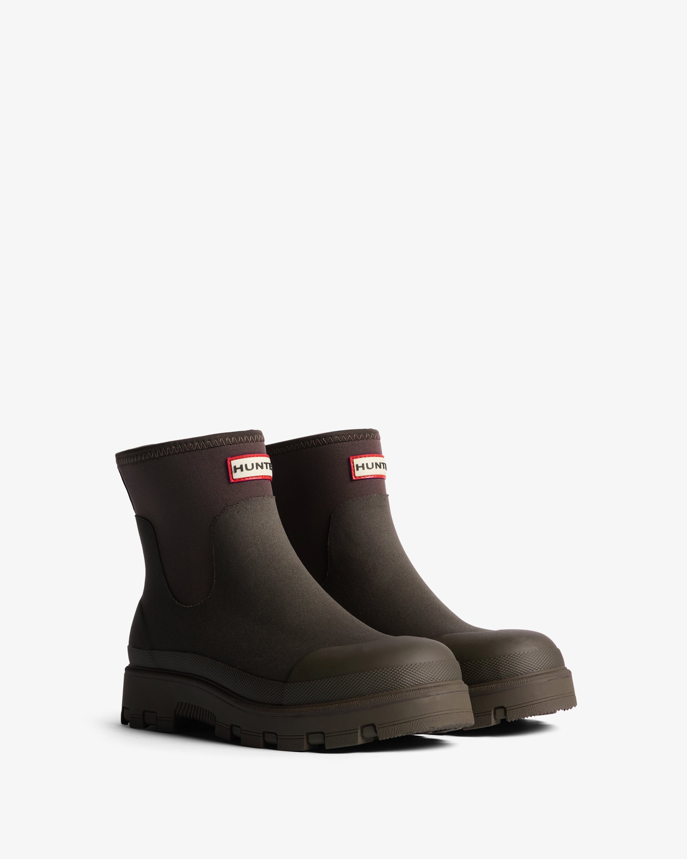 Hunter Boots Unisex Elements Neoprene Chelsea Boot Chocolate Brown