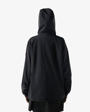 Unisex Packable Rain Jacket Black