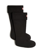 Fleece Tall boot Sock Black