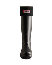 Fleece Tall boot Sock Black