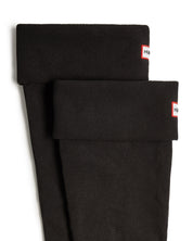 Fleece Tall boot Sock Black