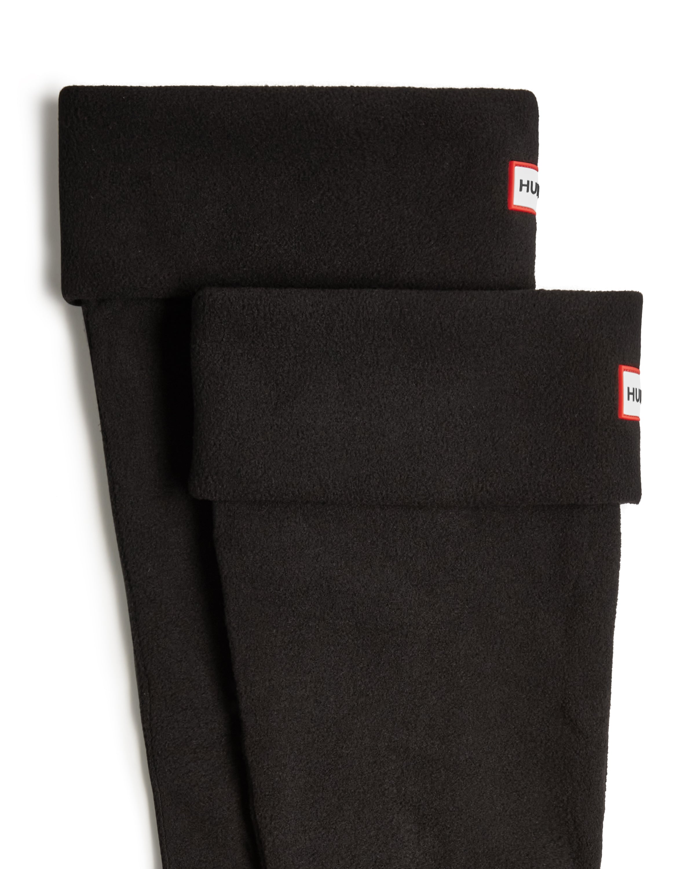 Fleece Tall boot Sock Black