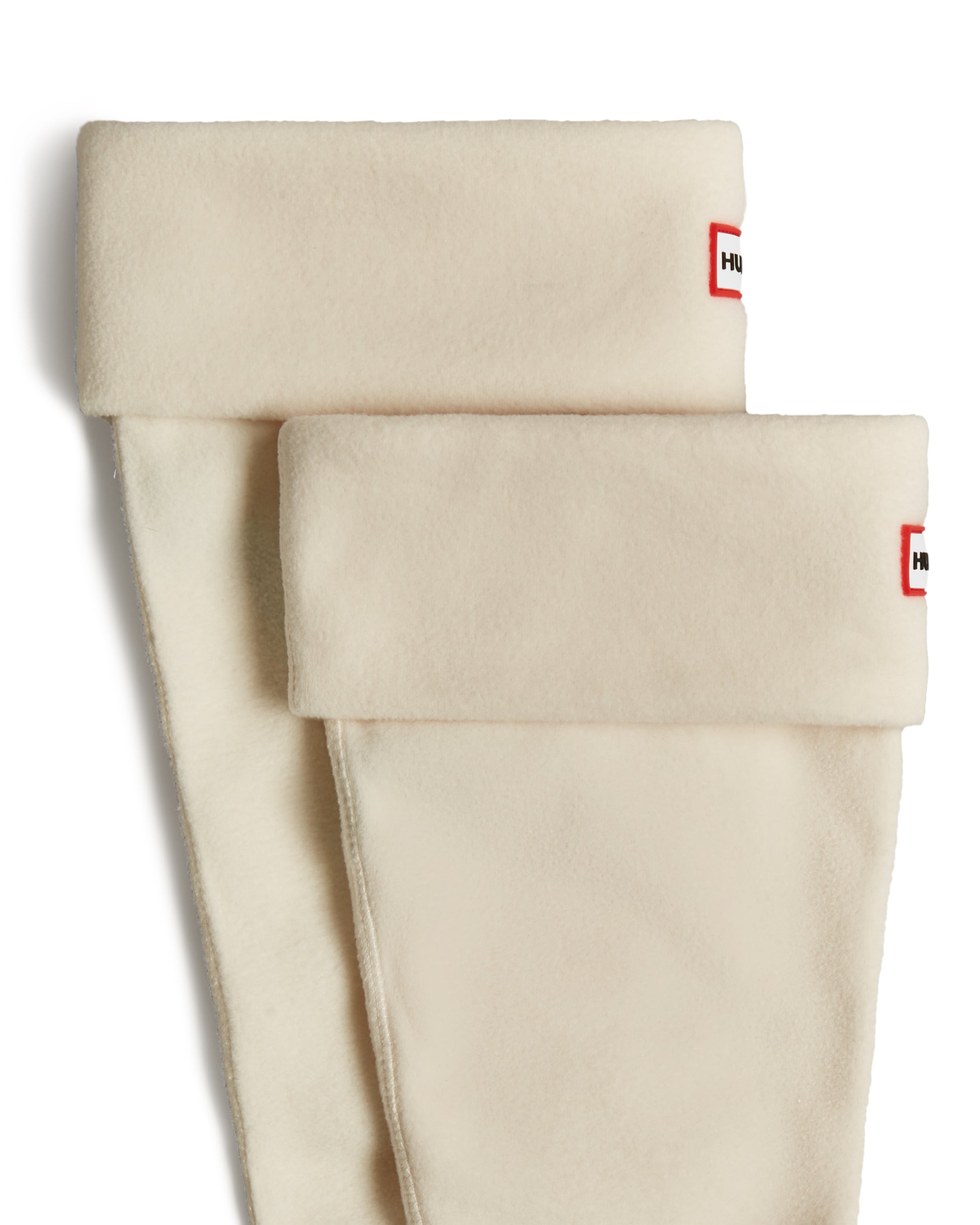 Fleece Tall boot Sock White