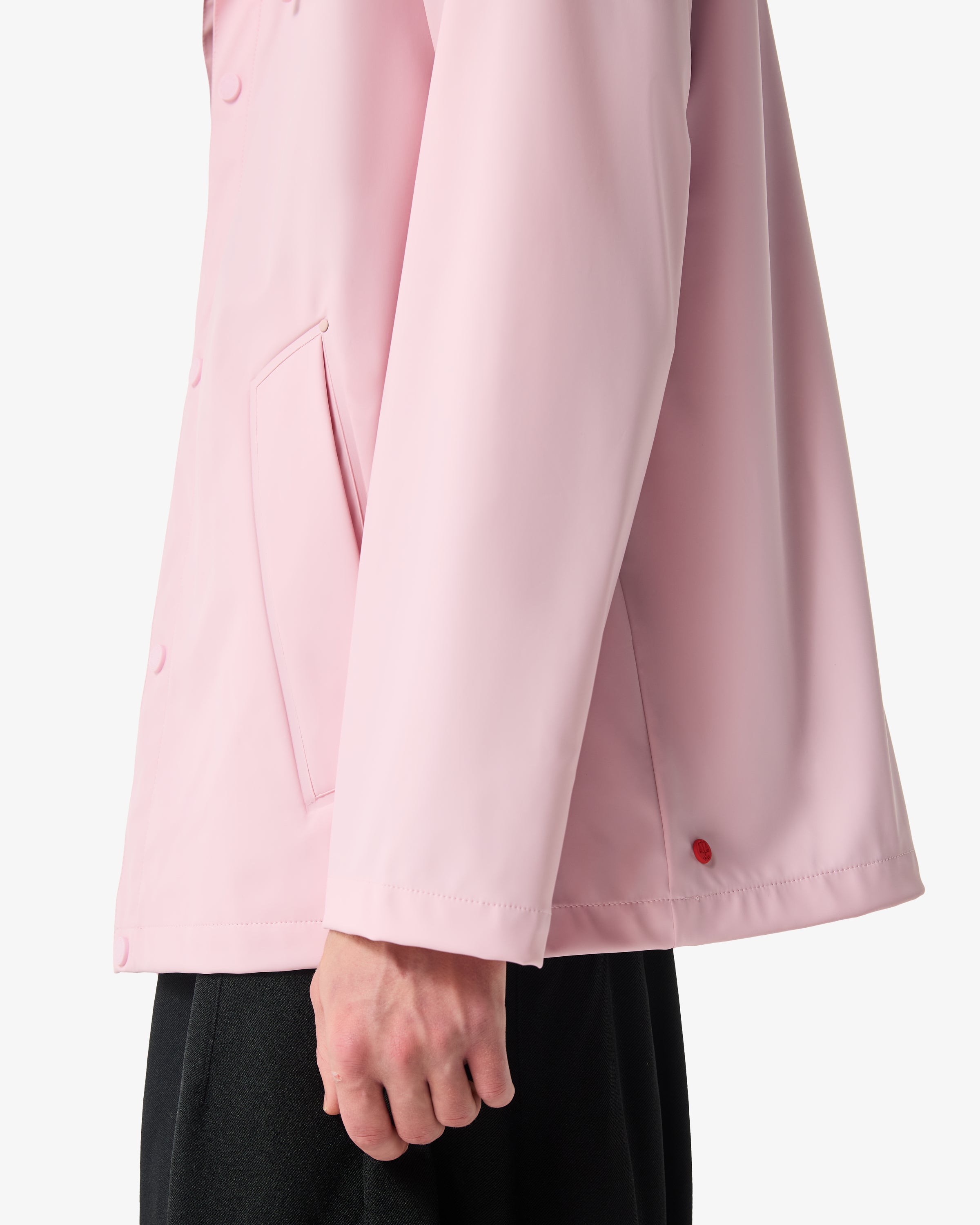 Unisex Downpour Izzy Hooded Rain Jacket Pink Parfait