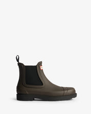Men's Commando Chelsea Boots Chocolate Brown