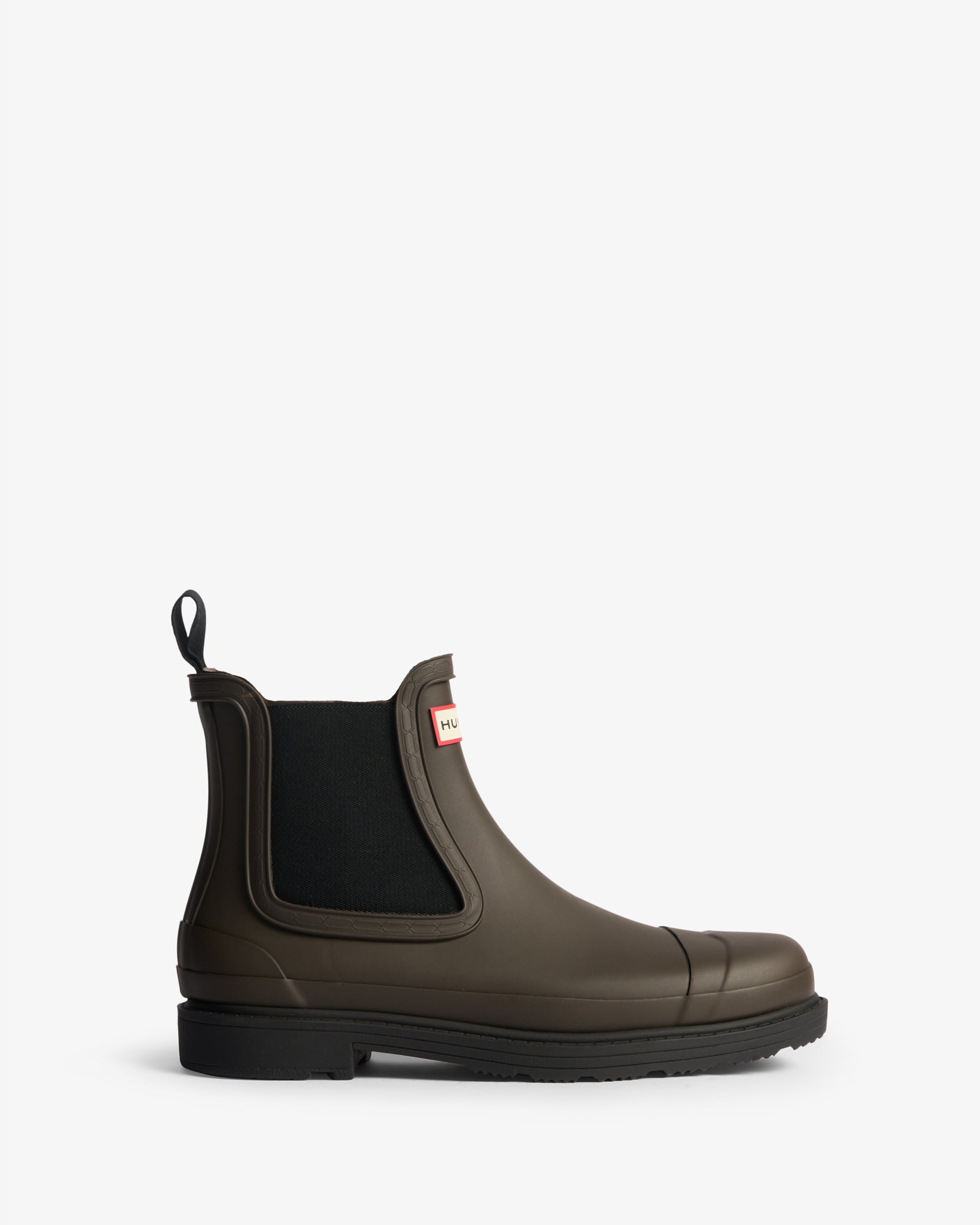 Men's Commando Chelsea Boots Chocolate Brown