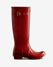 Women's Original Tall Gloss Boots Military Red