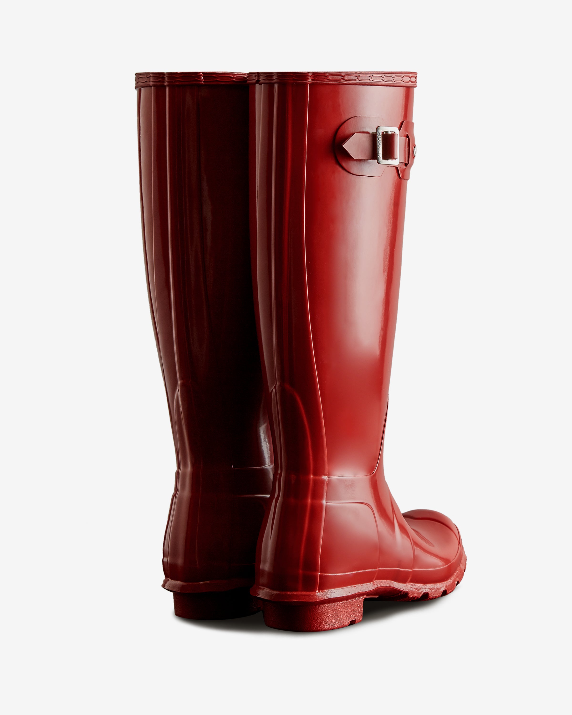 Women's Original Tall Gloss Boots Military Red