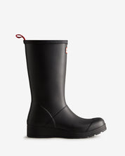 Women's Play Tall Wellington Boots Black