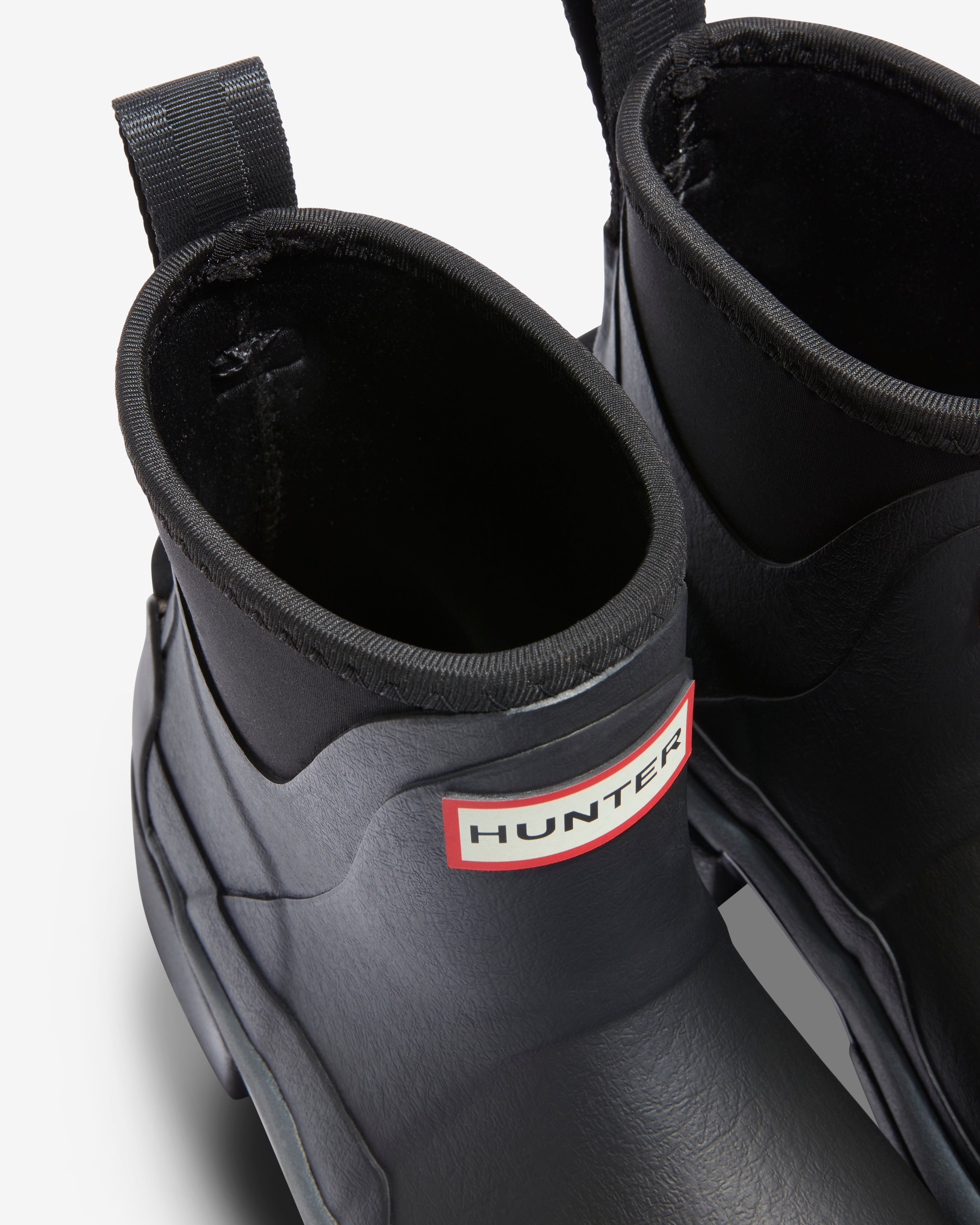 Hunter Boots Women's Balmoral Chelsea Neoprene Hybrid Boots Black
