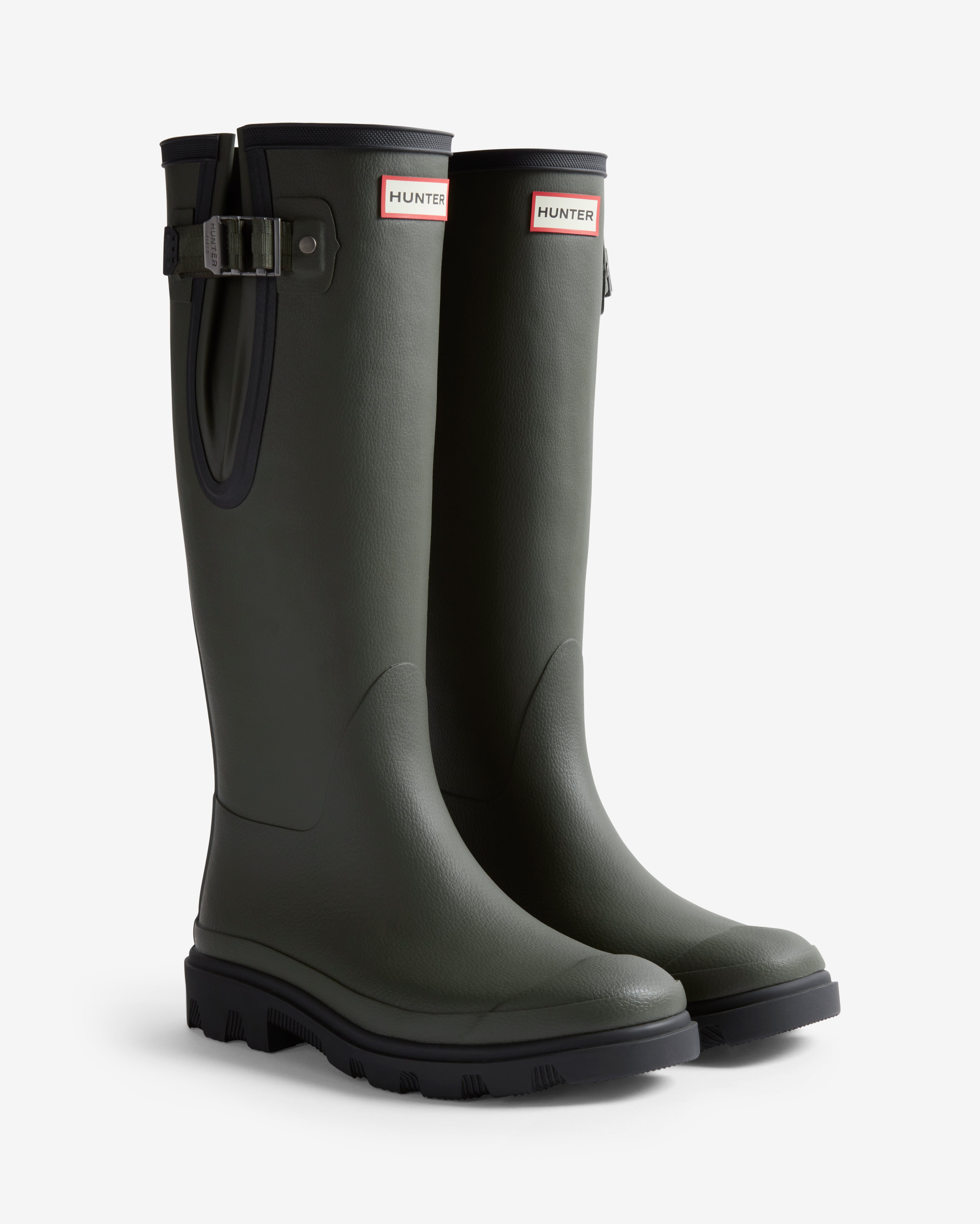 Downpour Tall Adjustable Boot Dark Olive