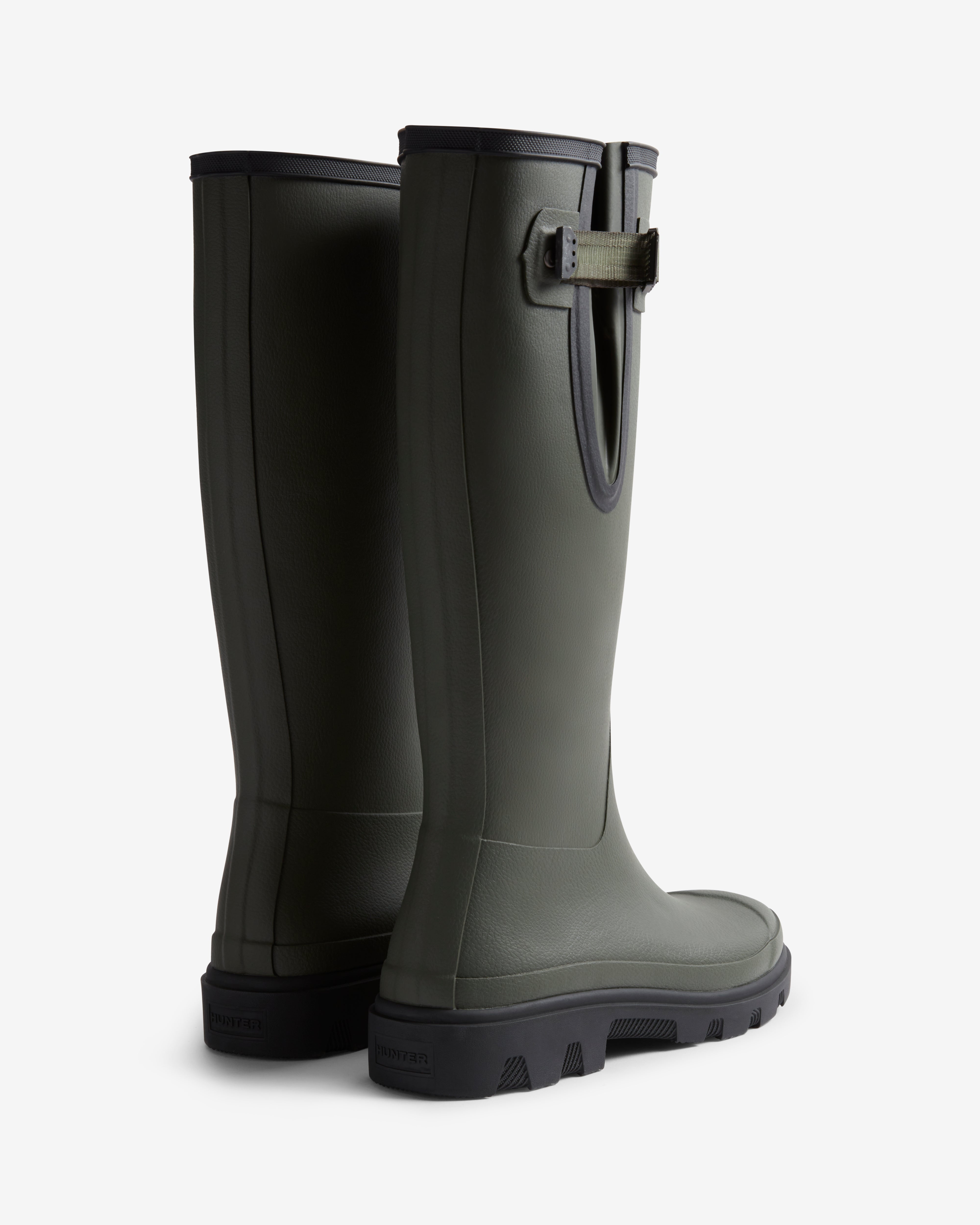 Downpour Tall Adjustable Boot Dark Olive