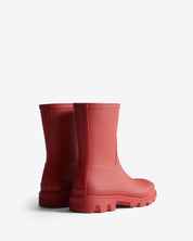 Unisex Downpour Short Boot Military Red
