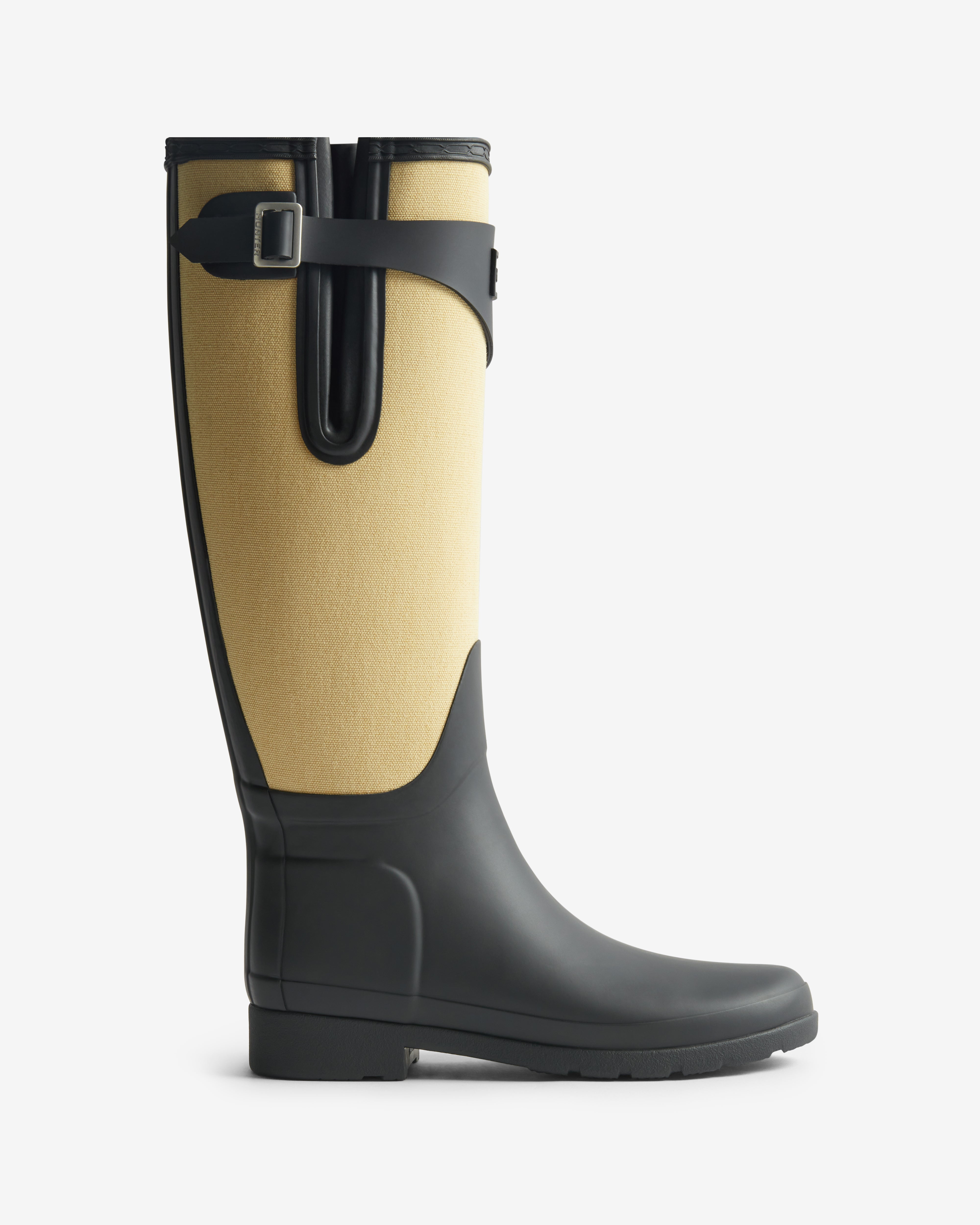 Women's Original Refined Canvas Riding Boot Black